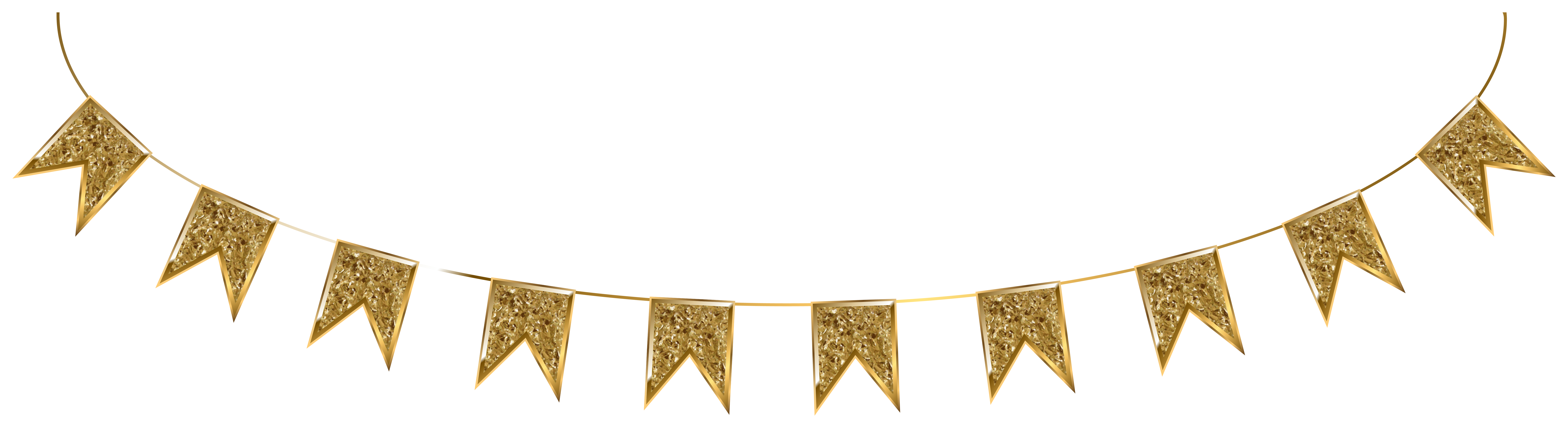Gold Streamer Clip Art Image​  Gallery Yopriceville - High-Quality Free  Images and Transparent PNG Clipart